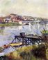 The Argenteuil Bridge - Gustave Caillebotte Oil Painting