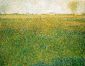 Alfalfa Fields, Saint-Denis - Georges Seurat Oil Painting