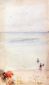 Note in Opal-The Sands, Dieppe - James Abbott McNeill Whistler Oil Painting
