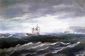 Ship at Sea - Thomas Birch Oil Painting