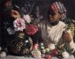 African Woman with Peonies - Oil Painting Reproduction On Canvas