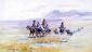 Coming across the Plain - Charles Marion Russell Oil Painting