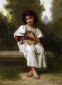 In the Garden -Elizabeth Jane Gardner Bouguereau Oil Painting