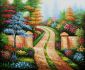 Spring Gate - Oil Painting Reproduction On Canvas