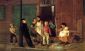 The Bully of the Neighborhood -   John George Brown Oil Painting