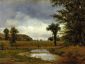 Going to the Village - Thomas Worthington Whittredge Oil Painting