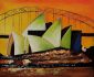 Sydney's Opera House - Oil Painting Reproduction On Canvas