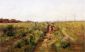 In the Berry Field - Theodore Clement Steele Oil Painting