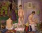 Models - Georges Seurat Oil Painting