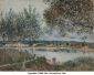 The Path to the old Ferry at By - Alfred Sisley Oil Painting