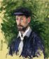 Bust Portrait of Eugene Lamy - Gustave Caillebotte Oil Painting