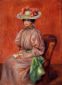 Seated Woman II - Oil Painting Reproduction On Canvas