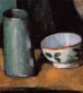 Still Life, Bowl and Milk Jug - Paul Cezanne Oil Painting