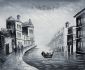 Walking Venice - Oil Painting Reproduction On Canvas