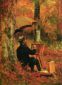 An Artist at His Easel - Thomas Worthington Whittredge Oil Painting