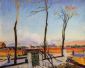Winter Sun, Moret - Alfred Sisley Oil Painting