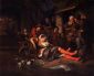 Wine is a Mocker - Jan Steen Oil Painting