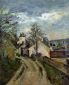 The House of Dr. Gached in Auvers - Paul Cezanne Oil Painting