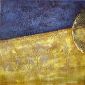 Modern Abstract-Blue and Yellow - Oil Painting Reproduction On Canvas