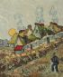 Thatched Cottages in the Sunshine: Reminiscences of the North - Vincent Van Gogh Oil Painting