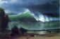 Emerald Sea - Albert Bierstadt Oil Painting