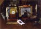 The Inner Studio, Tenth Street - William Merritt Chase Oil Painting