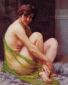 La Paresseuse - Guillaume Seignac Oil Painting