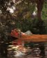 Under the Willows - Oil Painting Reproduction On Canvas