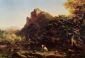 The Mountain Ford - Thomas Cole Oil Painting