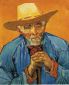 The Peasant, Portrait of Patience Escalier - Vincent Van Gogh Oil Painting