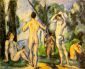 Bathers V - Paul Cezanne oil painting