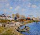 Sand on the Quayside, Port-Marly - Oil Painting Reproduction On Canvas