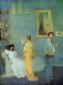The Artist's Studio - James Abbott McNeill Whistler Oil Painting,