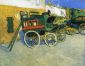 The Tarascon Diligence - Vincent Van Gogh oil painting