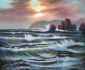 Velvet Sea - Oil Painting Reproduction On Canvas