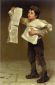 Newsboy - John George Brown Oil Painting