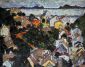 Summer Landscape, Krumau - Egon Schiele Oil Painting