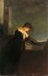 Lady on the Battlements of a Castle - Oil Painting Reproduction On Canvas