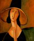 Portrait of Woman in Hat - Oil Painting Reproduction On Canvas