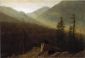 Bears in the Wilderness - Albert Bierstadt Oil Painting