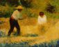 The Stone Breaker II - Georges Seurat Oil Painting