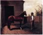 Dt. Diehl and Morgan Horse in Louisville Kentucky - William Aiken Walker Oil Painting