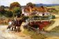 The Old Bridge, Normandy - Frederick Arthur Bridgeman Oil Painting