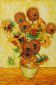 Vase with Fifteen Sunflowers -  Vincent Van Gogh Oil Painting