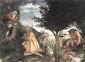 The Trials and Calling of Moses (detail 3) (Cappella Sistina, Vatican) - Sandro Botticelli oil painting