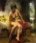 After the Bath -Frederick Arthur Bridgeman Oil Painting