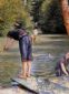 Bathers - Gustave Caillebotte Oil Painting