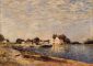 Saint-Mammes, on the Banks of the Loing - Oil Painting Reproduction On Canvas