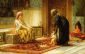 The First Steps - Frederick Arthur Bridgeman Oil Painting