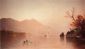 Autumn Mist, Lake George, New York - Alfred Thompson Bricher Oil Painting